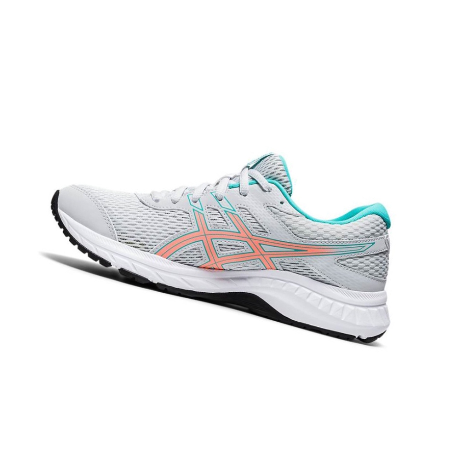 White Women's Asics GEL-CONTEND 6 Running Shoes | US30596KZ