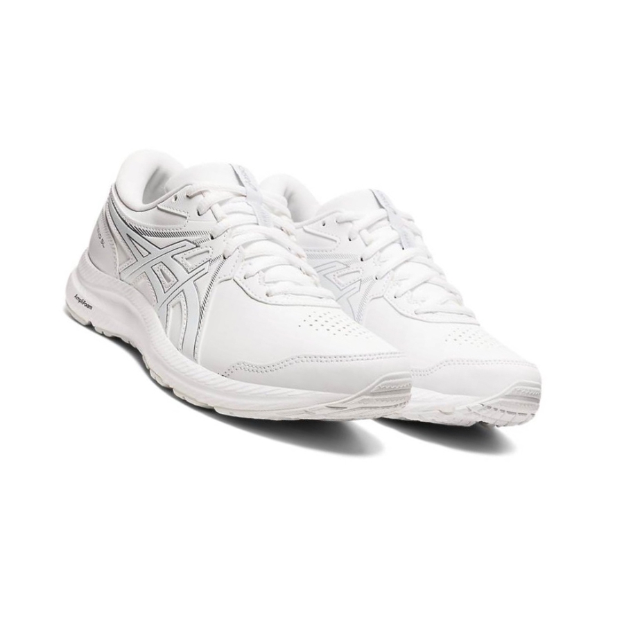 White Women's Asics GEL-CONTEND SL Running Shoes | US83571CZ