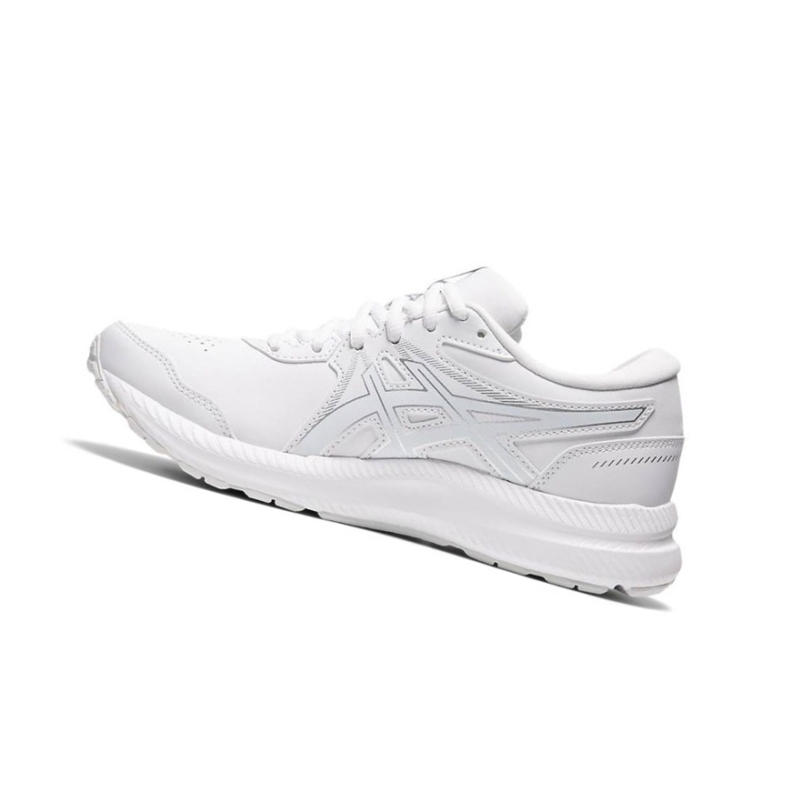 White Women's Asics GEL-CONTEND SL Running Shoes | US83571CZ