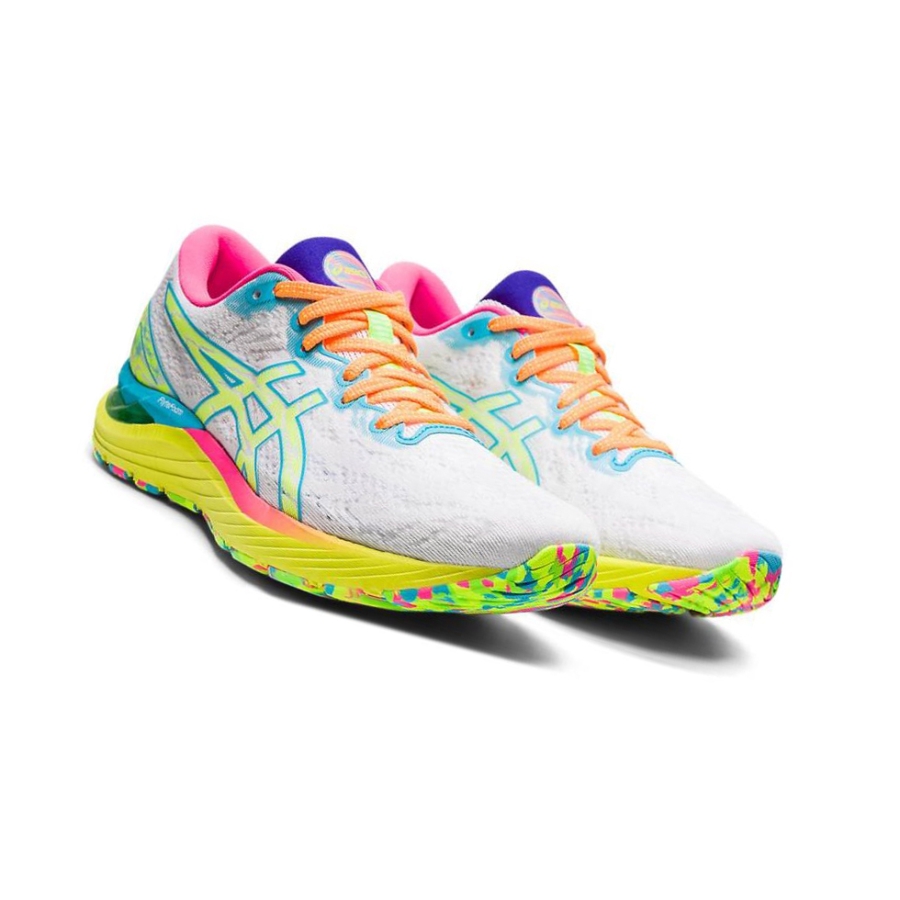 White Women's Asics GEL-CUMULUS 23 Running Shoes | US16537QL