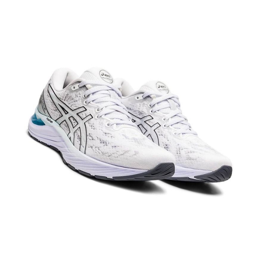 White Women's Asics GEL-CUMULUS 23 Running Shoes | US94271RQ