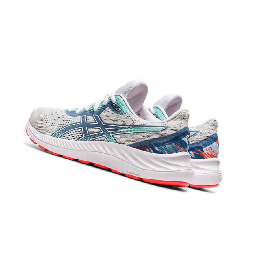 White Women's Asics GEL-EXCITE 8 Running Shoes | US68140DR