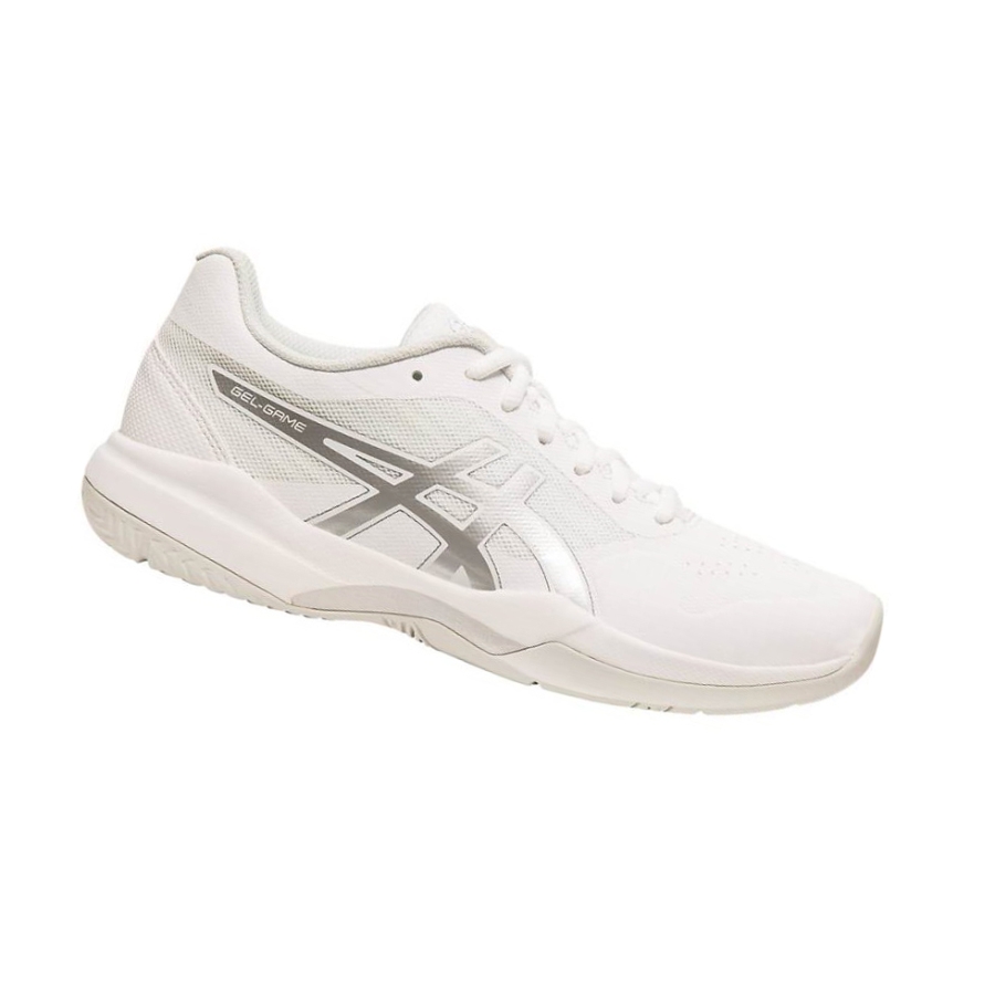 White Women\'s Asics GEL-GAME 7 Tennis Shoes | US25178VB