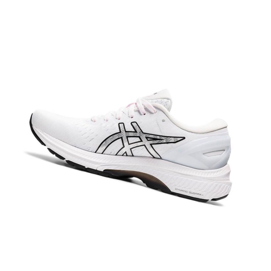 White Women's Asics GEL-KAYANO 27 Running Shoes | US50364YT