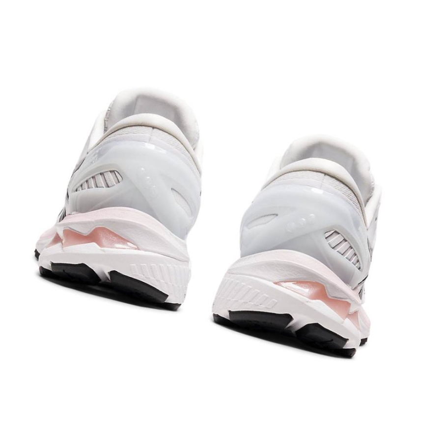 White Women's Asics GEL-KAYANO 27 Running Shoes | US50364YT