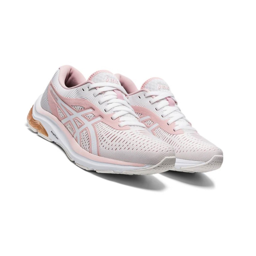 White Women's Asics GEL-PULSE 12 Running Shoes | US32841DA