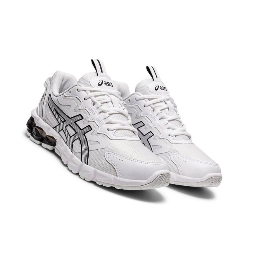 White Women's Asics GEL-QUANTUM 360 6 Sneakers | US16347GS