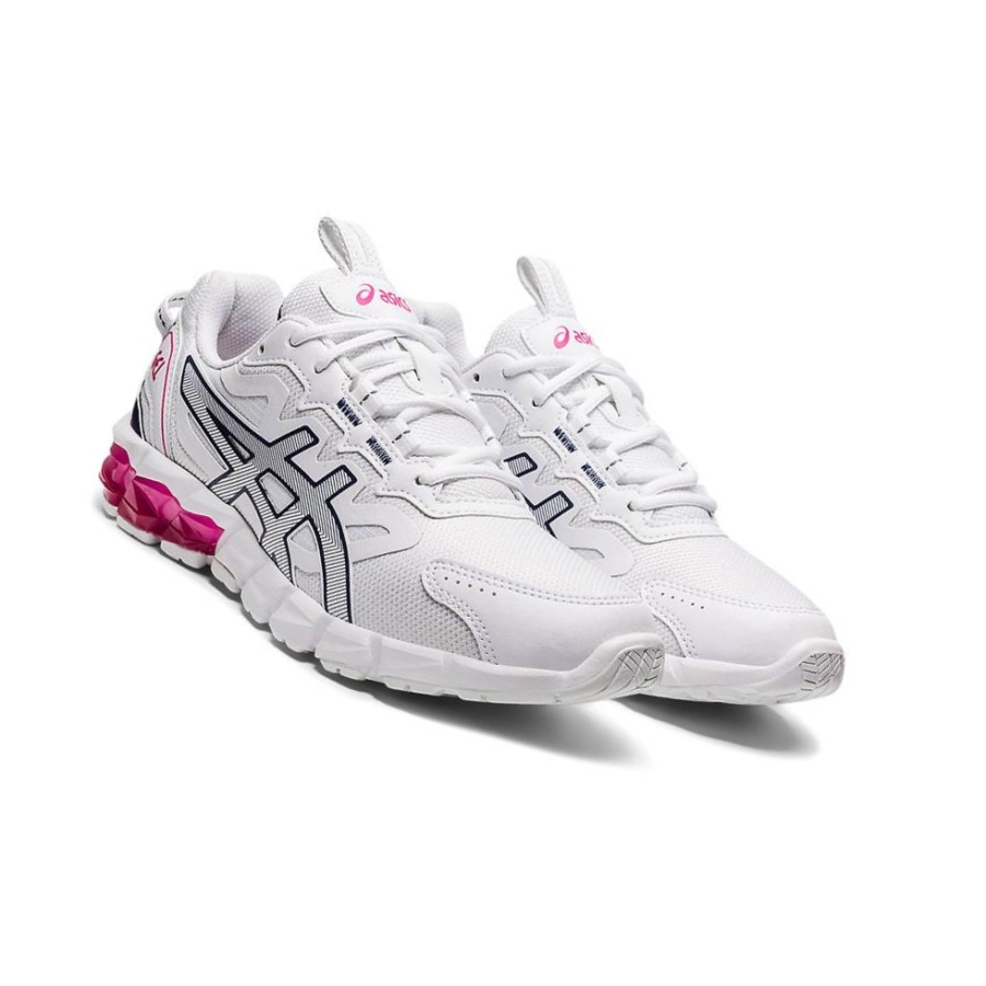 White Women's Asics GEL-QUANTUM 360 6 Sneakers | US21795HB