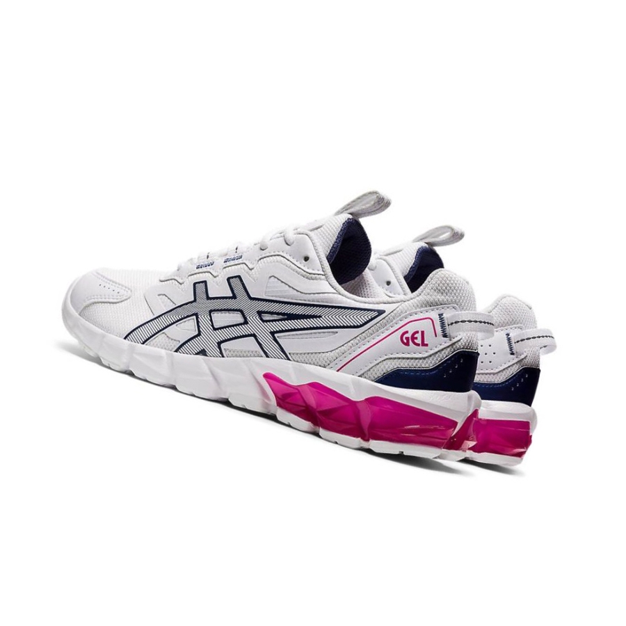 White Women's Asics GEL-QUANTUM 360 6 Sneakers | US21795HB