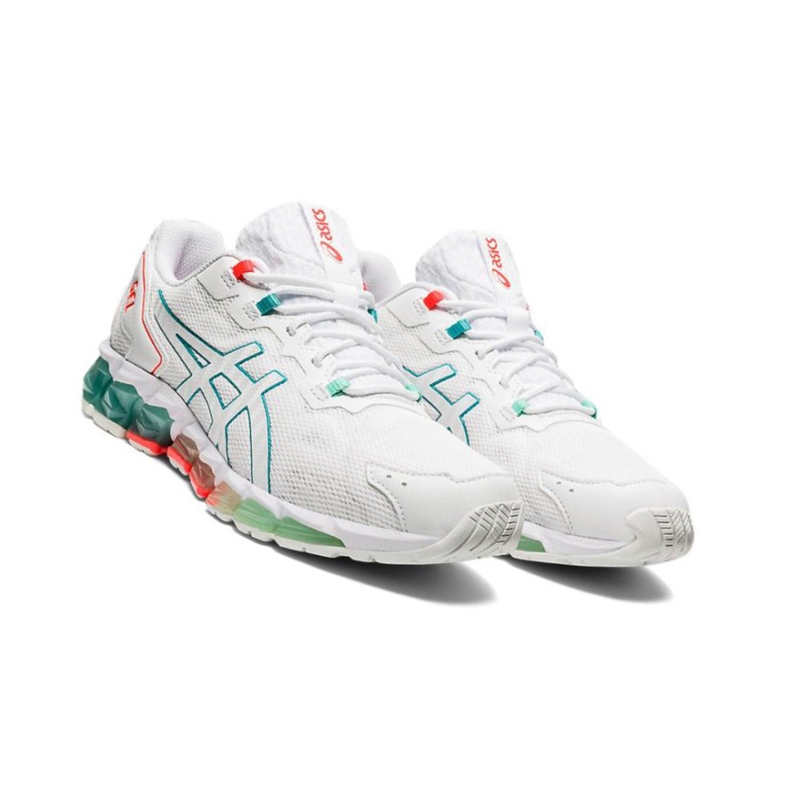 White Women's Asics GEL-QUANTUM 360 6 Sneakers | US64358ZD