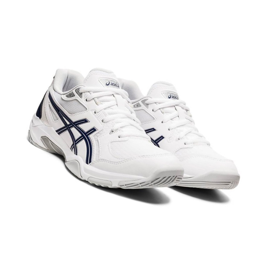 White Women's Asics GEL-ROCKET 10 Volleyball Shoes | US07645DC