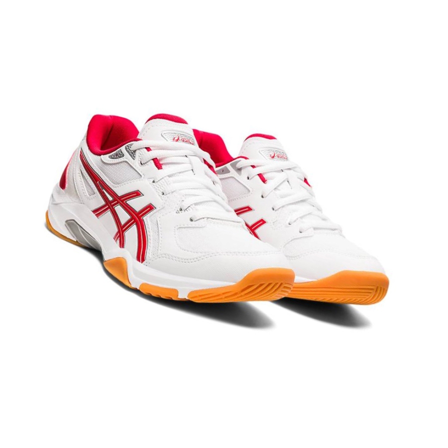 White Women's Asics GEL-ROCKET 10 Volleyball Shoes | US94780XU