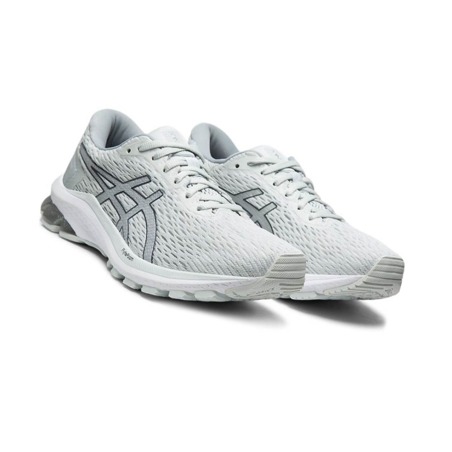 White Women's Asics GT-1000 9 Running Shoes | US18927CM