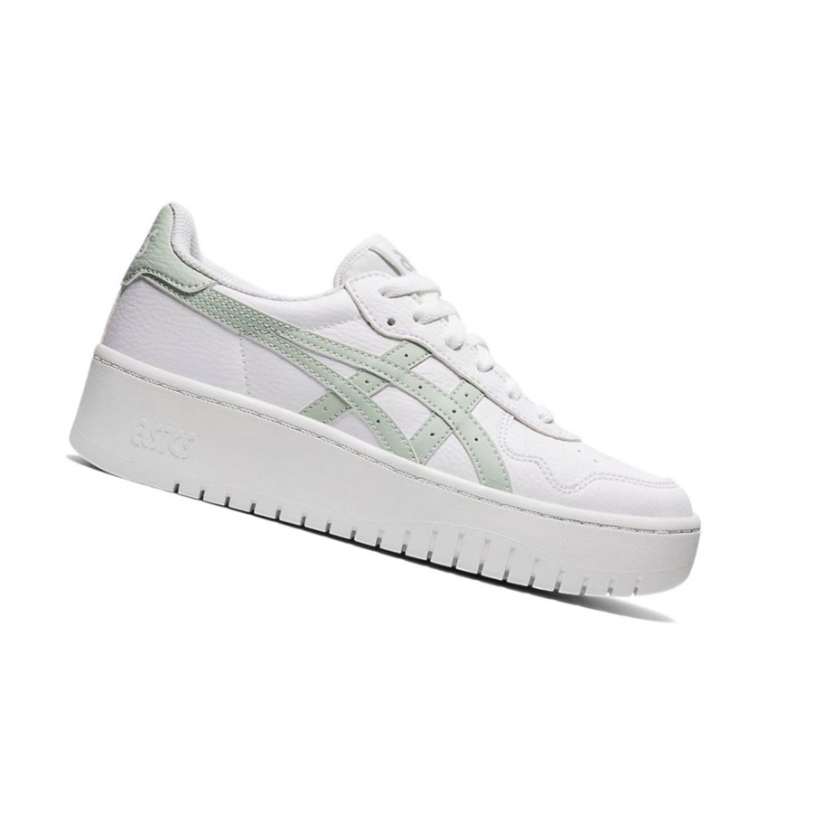 White Women\'s Asics JAPAN S PF Sneakers | US73861VA