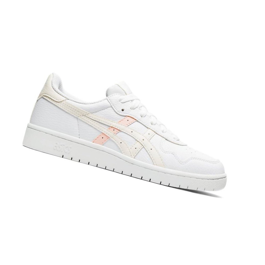 White Women\'s Asics JAPAN S Sneakers | US26059AI