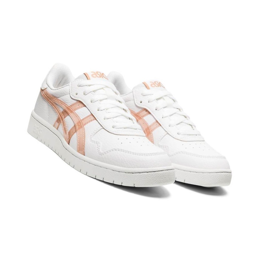 White Women's Asics JAPAN S Sneakers | US31249OW