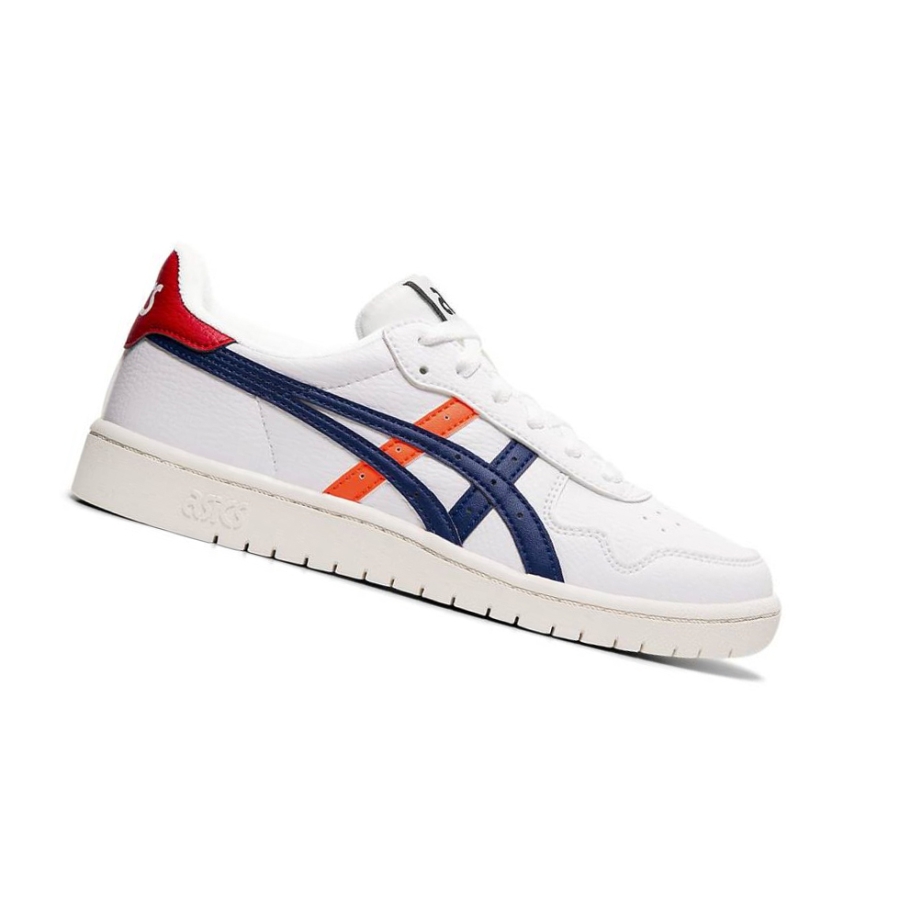 White Women\'s Asics JAPAN S Sneakers | US76219ZE