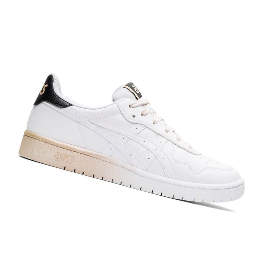 White Women\'s Asics JAPAN S Sneakers | US92763IB