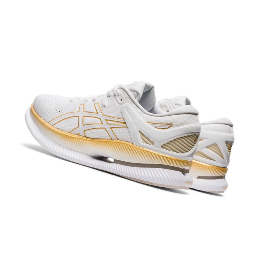 White Women's Asics METARIDE Running Shoes | US46102OJ