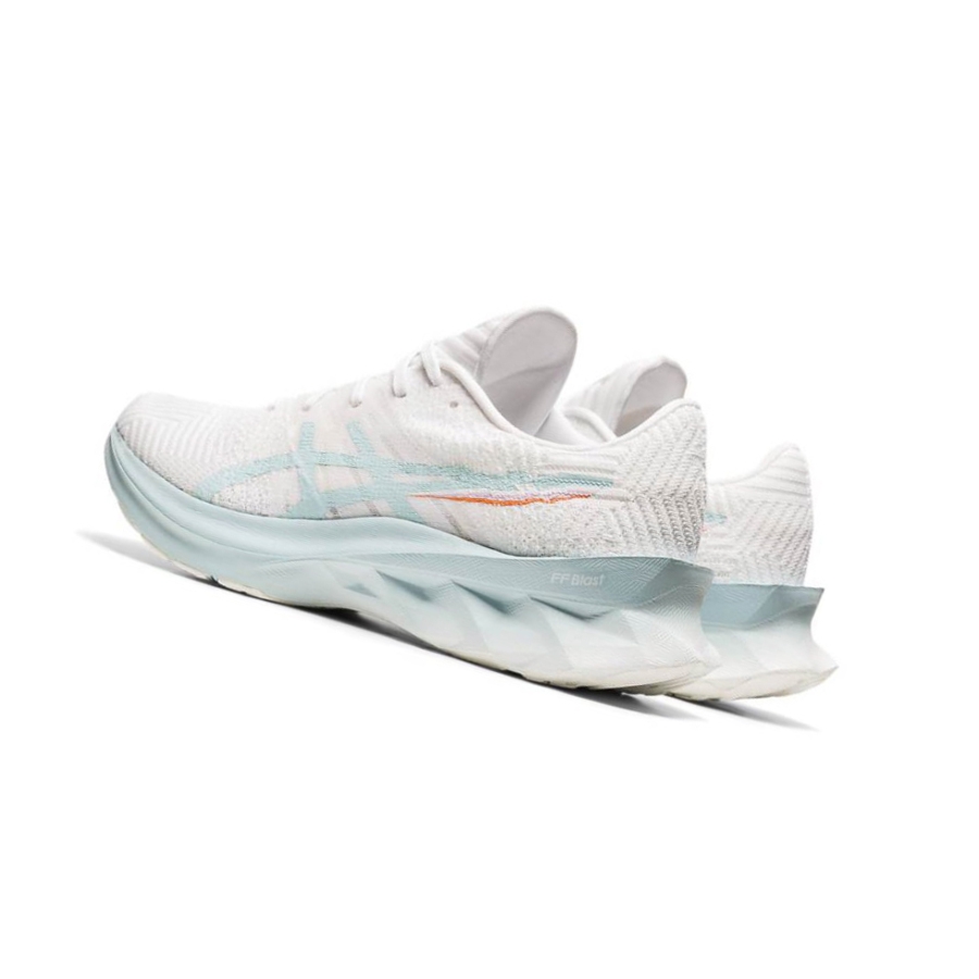 White Women's Asics NOVABLAST Running Shoes | US23091DC