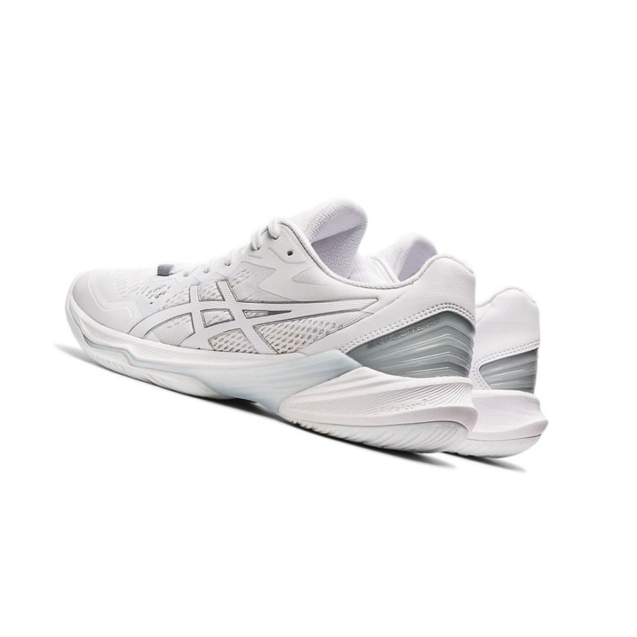 White Women's Asics SKY ELITE FF 2 Volleyball Shoes | US81794AP