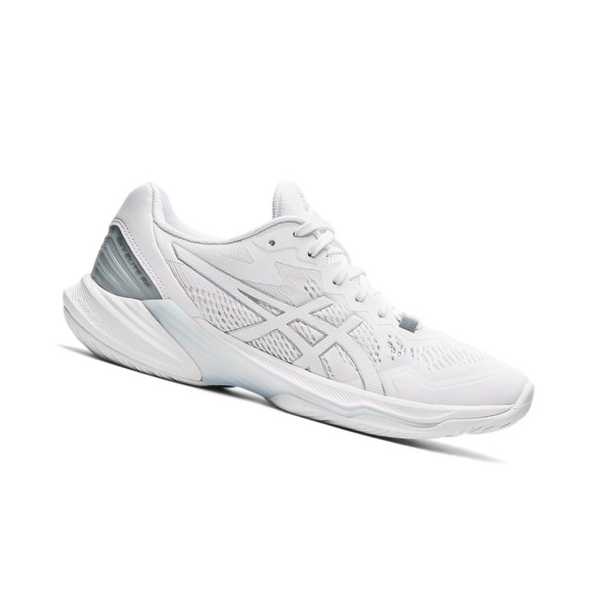 White Women\'s Asics SKY ELITE FF 2 Volleyball Shoes | US81794AP