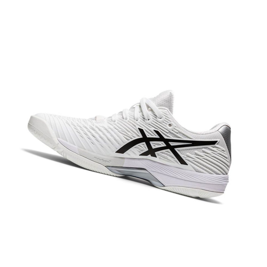 White Women's Asics SOLUTION SPEED FF 2 Tennis Shoes | US97412QS