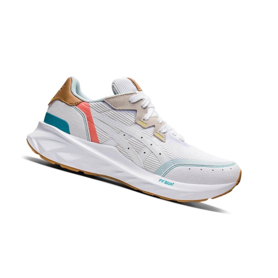 White Women\'s Asics TARTHER BLAST Sneakers | US85321MV