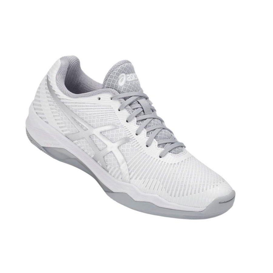 White Women's Asics VOLLEY ELITE FF Volleyball Shoes | US68104DC