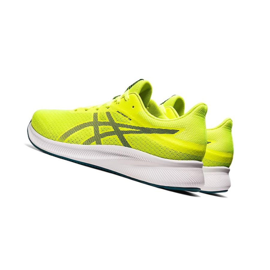 Yellow / Velvet Pine Men's Asics PATRIOT 13 Running Shoes | US07619VO