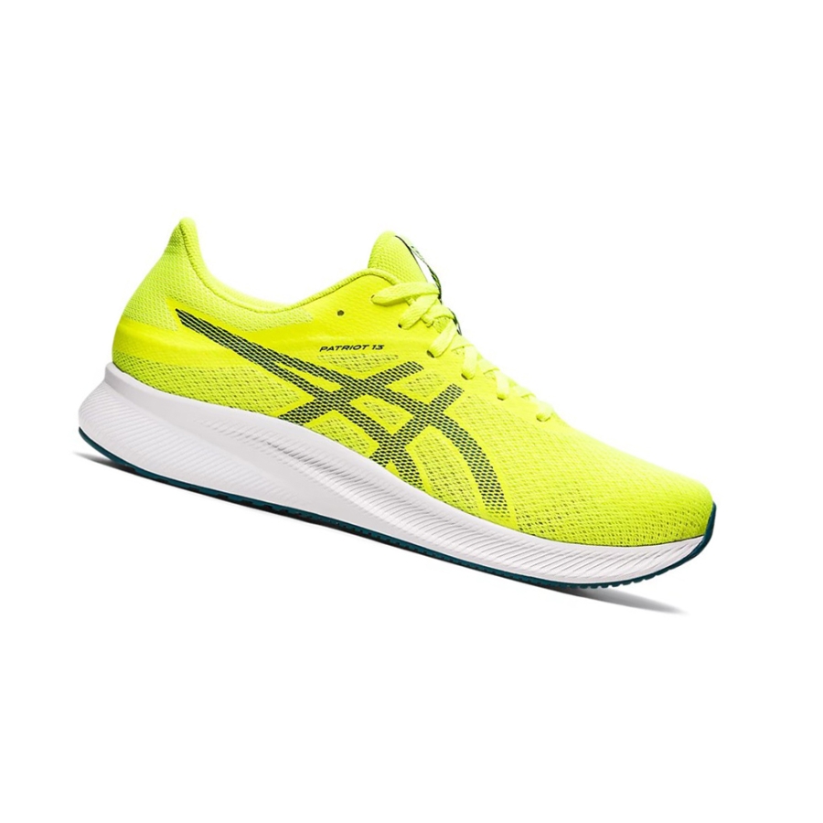 Yellow / Velvet Pine Men\'s Asics PATRIOT 13 Running Shoes | US07619VO