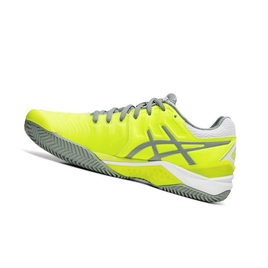 Yellow Women's Asics GEL-RESOLUTION 7 Tennis Shoes | US63984UD