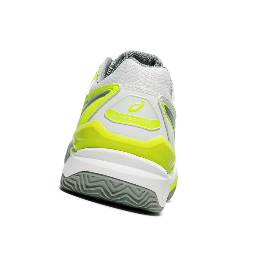 Yellow Women's Asics GEL-RESOLUTION 7 Tennis Shoes | US63984UD