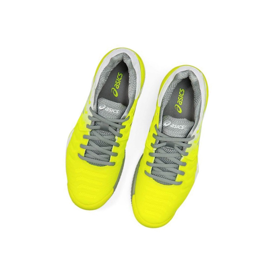 Yellow Women's Asics GEL-RESOLUTION 7 Tennis Shoes | US63984UD